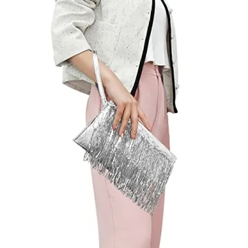 Stunning Glitter Evening Clutch for Women