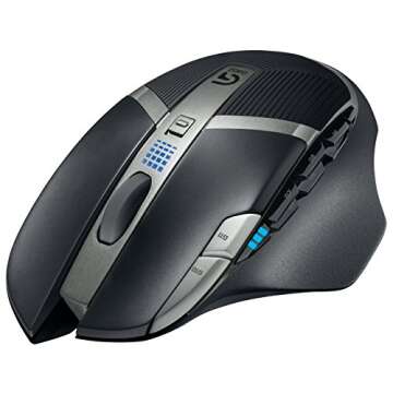 Logitech G602 Wireless Gaming Mouse with 250 Hour Battery Life [video game] (Renewed)