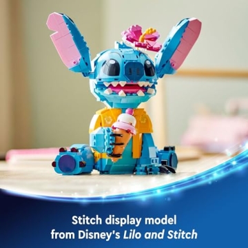 LEGO Disney Stitch Toy Building Kit for Ages 9+