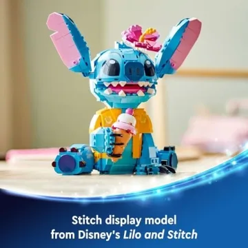 LEGO Disney Stitch Toy Building Kit for Ages 9+