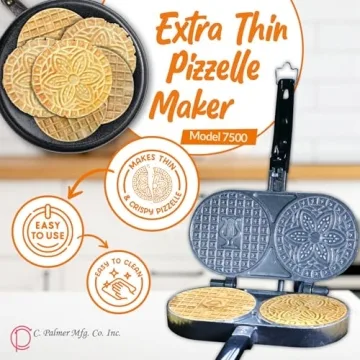 Buy C. Palmer Extra Thin Pizzelle Iron for Homemade Delights