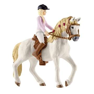Schleich Horse Club 95-Piece Horse Set for Girls and Boys Ages, Camper for Secret Club Meetings Playset with Doll and Horse Toys