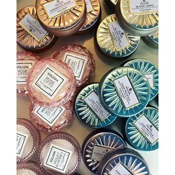 Voluspa Rose Otto Candle | 15 Hr Clean Burn | Vegan & Eco-Friendly