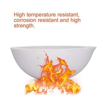 Melting Furnace, Graphite Crucible, Quartz Crucible 2.4inch Mini Quartz Melting Casting Crucible Pot...