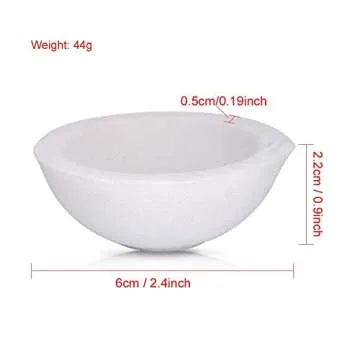 High-Quality 2.4 Inch Quartz Crucible for Melting