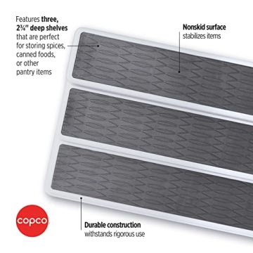 Copco 3-Tier Spice Organizer for Efficient Storage