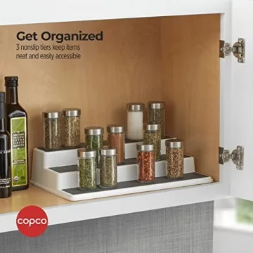 Copco 3-Tier Spice Organizer for Efficient Storage