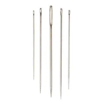 SINGER 07370 Hand Sewing Needles in Compact with Needle Threader, Assorted Sizes, 30-Count,