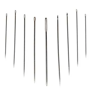 SINGER 07370 Hand Sewing Needles in Compact with Needle Threader, Assorted Sizes, 30-Count,