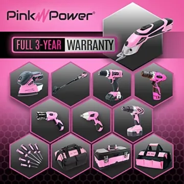 Pink Power Cordless Electric Scissors for Crafts & More