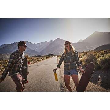 Hydro Flask 21 oz Water Bottle, Sport Cap - Olive