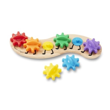 Melissa & Doug Caterpillar Gear Toy for Interactive Learning