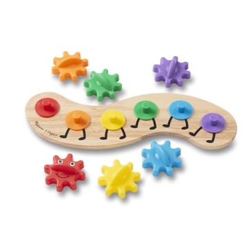 Melissa & Doug Caterpillar Gear Toy for Interactive Learning