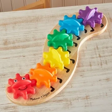 Melissa & Doug Caterpillar Gear Toy for Interactive Learning