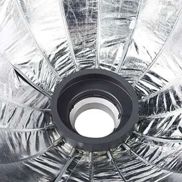 Aputure Light Dome II Softbox Bowens Mount with Diffuser and Honeycomb Grid for Studio Aputure C120D II C300D II 300X II 120T Mark 2 and Other Bowens Mount Lights, 35 Inch Deep Octagon Softbox