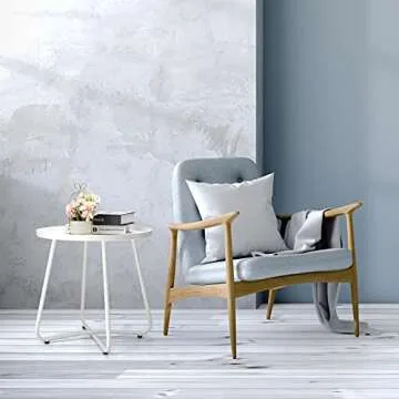 Danpinera Outdoor Side Table Weather Resistant Durable Design