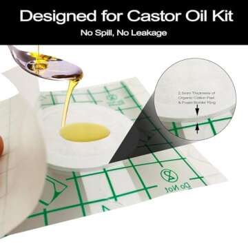Convenient Castor Oil Patches for Easy Use Anywhere
