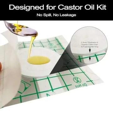 Convenient Castor Oil Patches for Easy Use Anywhere