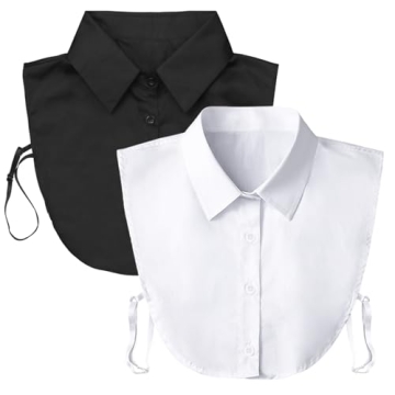 Detachable Dickey Collar for Elegant Style and Comfort