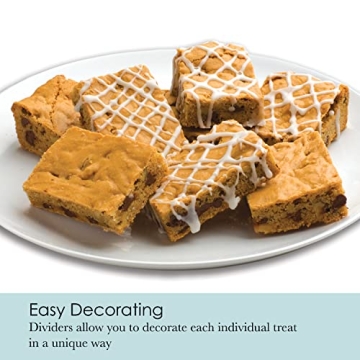 Chicago Metallic Brownie Pan - Perfectly Sliced Brownies Every Time!