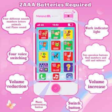 Meland Toddler Makeup Kit with Purse for Girls