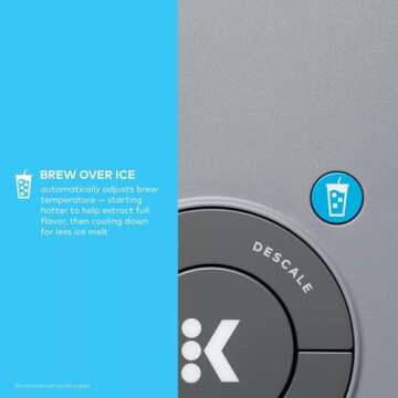 Keurig K-Iced Plus Brewer for Iced Coffee and Hot Drinks