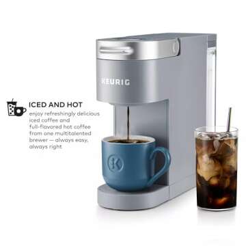 Keurig K-Iced Plus Brewer for Iced Coffee and Hot Drinks