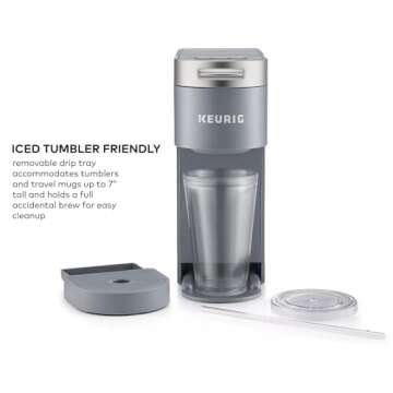 Keurig K-Iced Plus Brewer for Iced Coffee and Hot Drinks