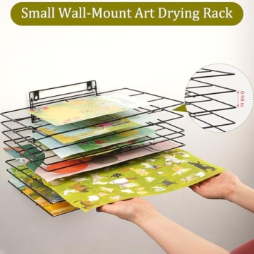 Lzttyee Art Drying Rack for Classroom and Art Studio