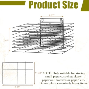 Lzttyee Art Drying Rack for Classroom and Art Studio