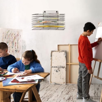 Lzttyee Art Drying Rack for Classroom and Art Studio