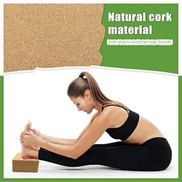 Eco-Friendly Cork Yoga Blocks for Stability and Support