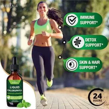 NEW AGE Chlorophyll Drops - Natural Energy & Detox