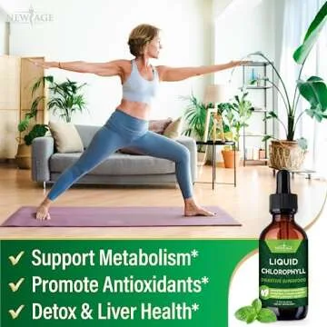 NEW AGE Chlorophyll Drops - Natural Energy & Detox