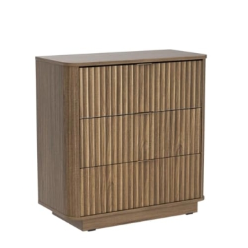 Mopio Brooklyn 3 Drawer Dresser - Mid Century Modern Design