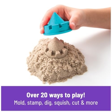 Kinetic Sand with Folding Sand Box for Creative Play