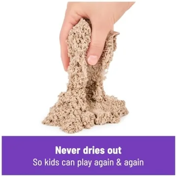 Kinetic Sand with Folding Sand Box for Creative Play