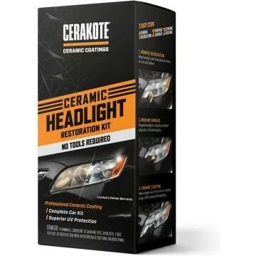 Headlight Restoration Kit for Long-Lasting Clarity