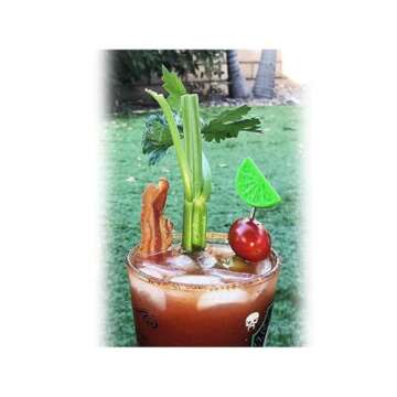 Prodyne Bloody Mary Skewers - Set of 4 Green Garnish
