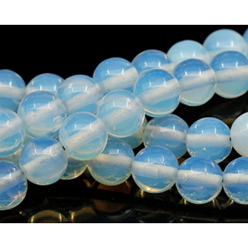Elegant Natural Opalite Beaded Choker Necklace for Every Style