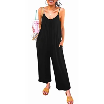 Snugwind Women's Sleeveless Jumpsuit with Pockets