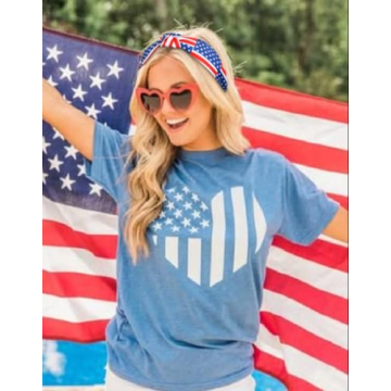 American Flag Headbands Women Patriotic 4th of July Accessories
