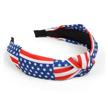 American Flag Headbands Women Patriotic 4th of July Accessories