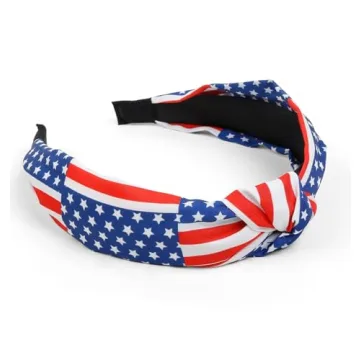 American Flag Headbands Women Patriotic 4th of July Accessories