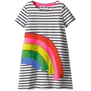 Little Toddler Girls Summer Dresses - Stylish Cotton Dress 2T