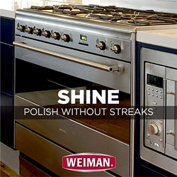 Weiman Stainless Steel Cleaner Trigger Spray - Streak-Free Shine