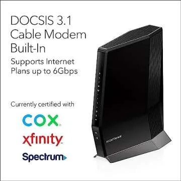 NETGEAR Nighthawk CAX30: High Speed Cable Modem Router