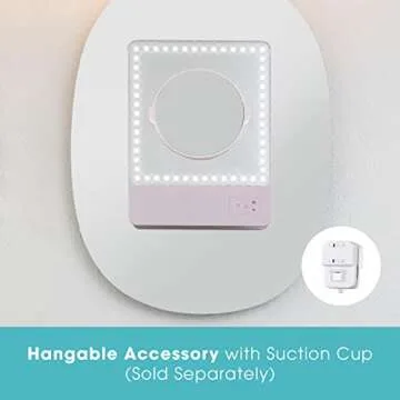 Glamcor Riki Skinny Smart Vanity Mirror with LEDs