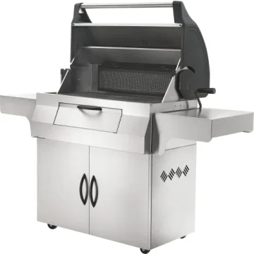 Napoleon PRO605CSS Professional Charcoal Grill, Stainless Steel