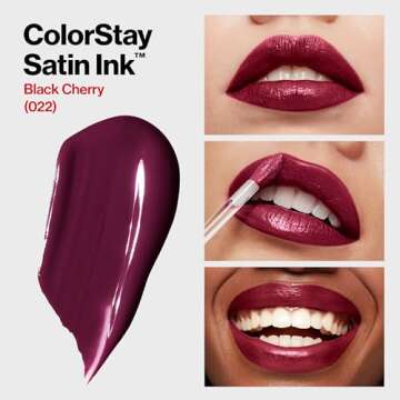 Revlon Liquid Lipstick, Face Makeup, ColorStay Satin Ink, Longwear Rich Lip Colors, Formulated with ...
